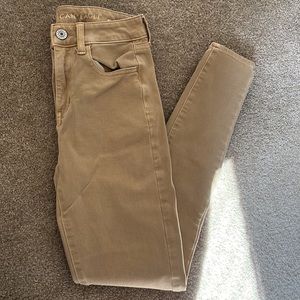 American eagle womens khakis skinny jean